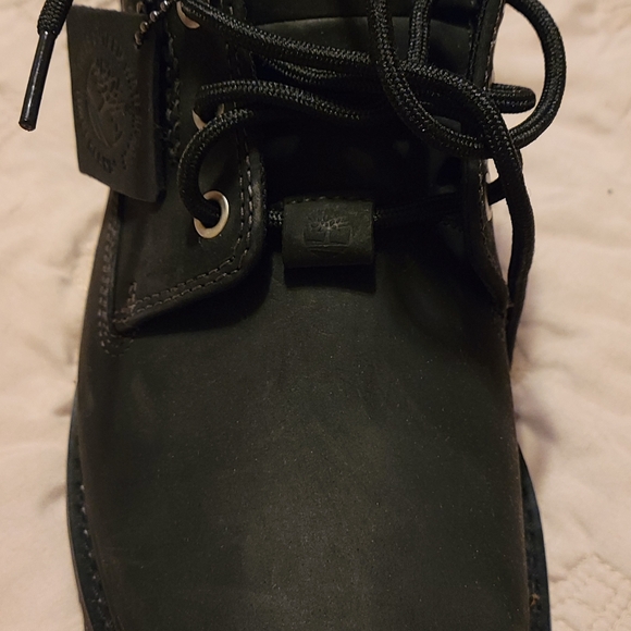 NEW Timberland Waterproof 6 inch Black  Nubuck 10.5 M Men’s /Hommes 95506 Boots - Picture 8 of 10